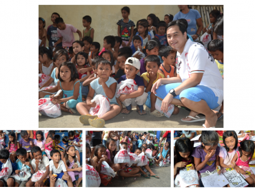 Mr. Rollie Luy, Guidance Officer of MMC- CAST heads the psycho-social activity for 200 children Mr. Rollie Luy, Guidance Officer of MMC- CAST heads the psycho-social activity for 200 children